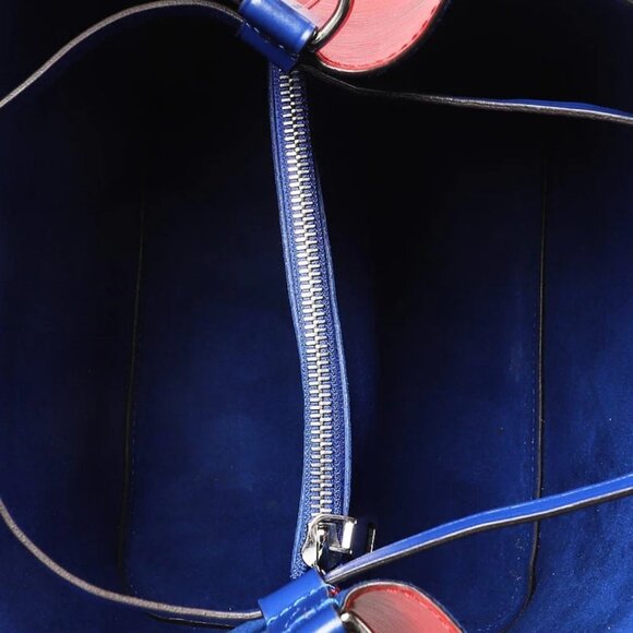 Louis Vuitton Coquelicot/Blue Epi Leather NeoNoe Bag - Picture 12 of 12